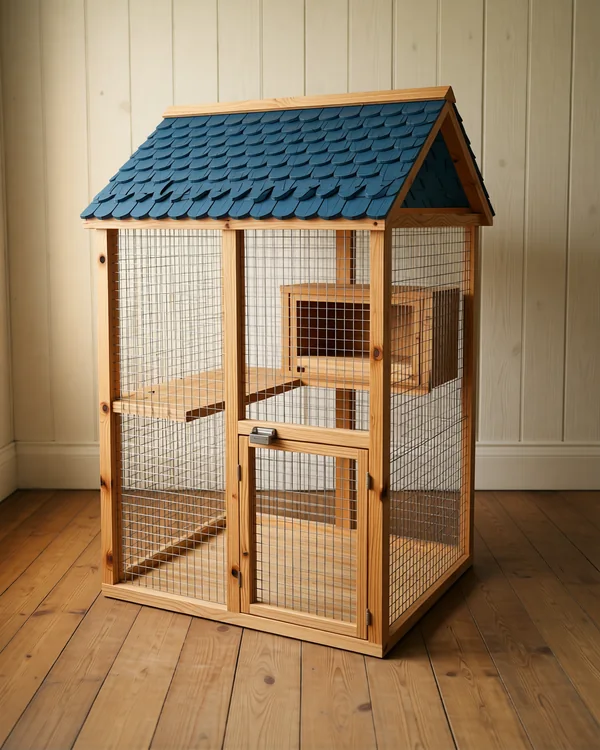 Walk-In Outdoor Cat Enclosure, cat enclosure